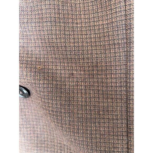 Ermenegildo Zegna Mil. Easy Lightweight Wool Sport Coat Brown Size 54 XL - Picture 7 of 11